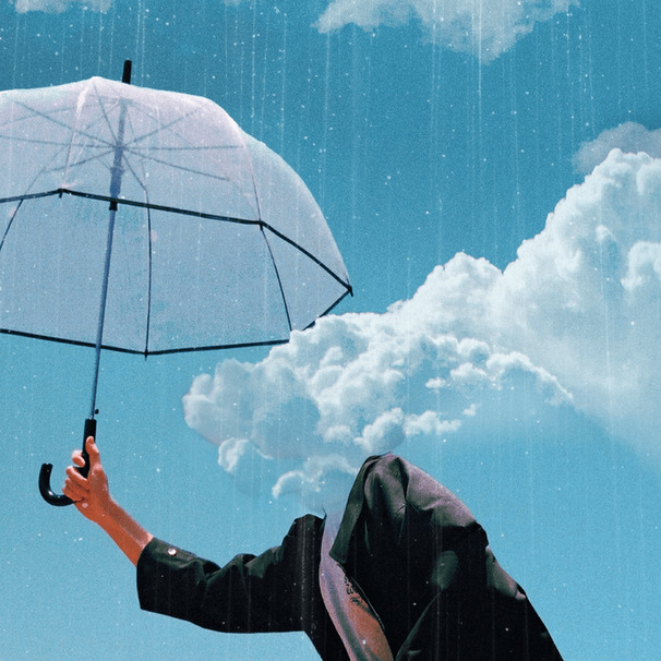 ​when the rain stopped following me